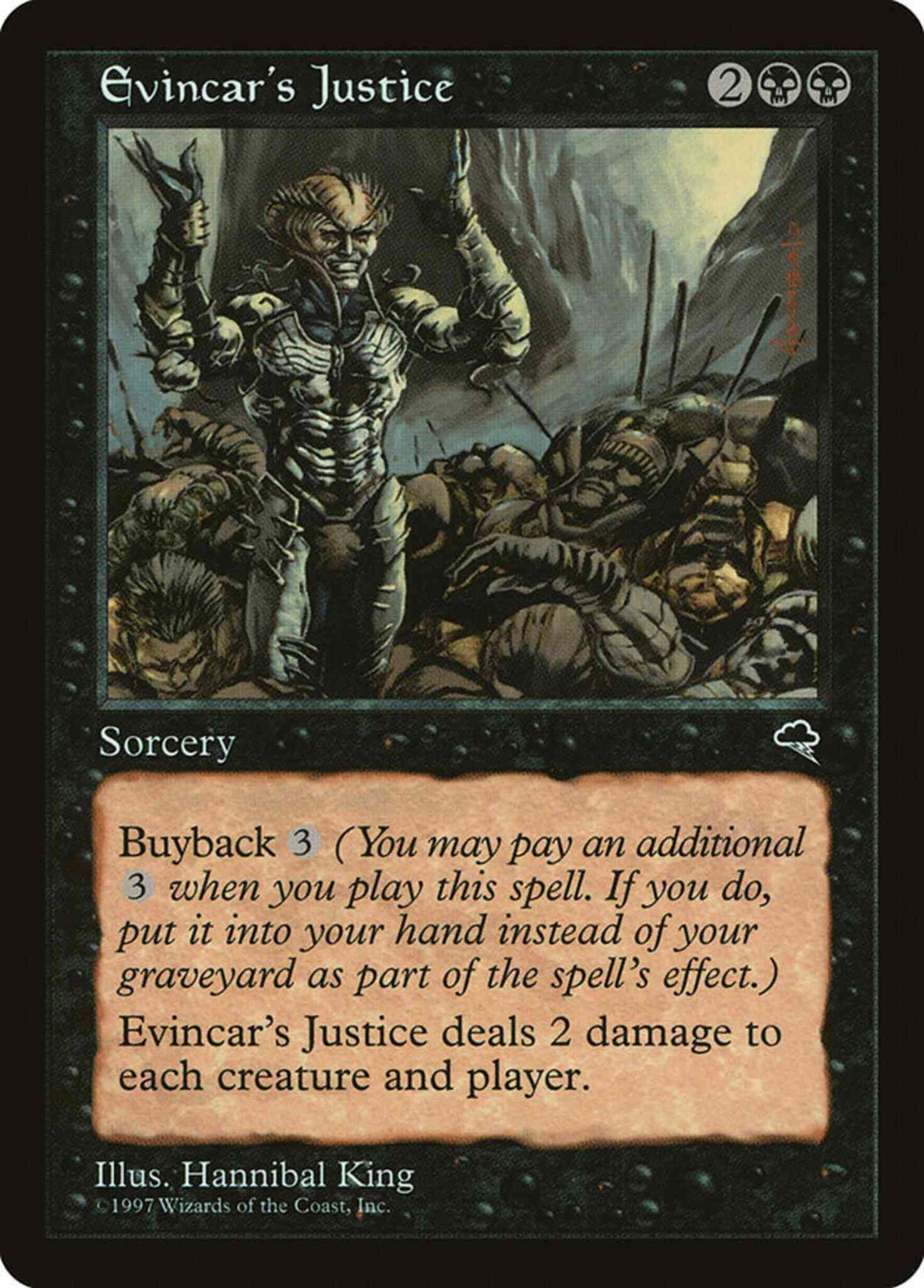 Evincar's Justice [134] [Tempest] [Non-Foil]
