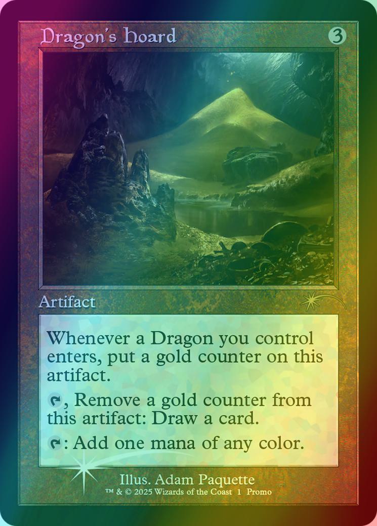Dragon's Hoard [2] [Retro Frame] [Wizards Play Network 2025] [Foil]