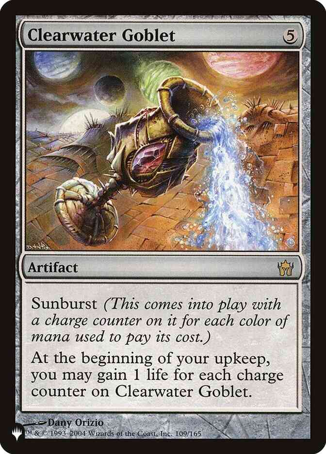 Clearwater Goblet [5DN-109] [The List] [Non-Foil]