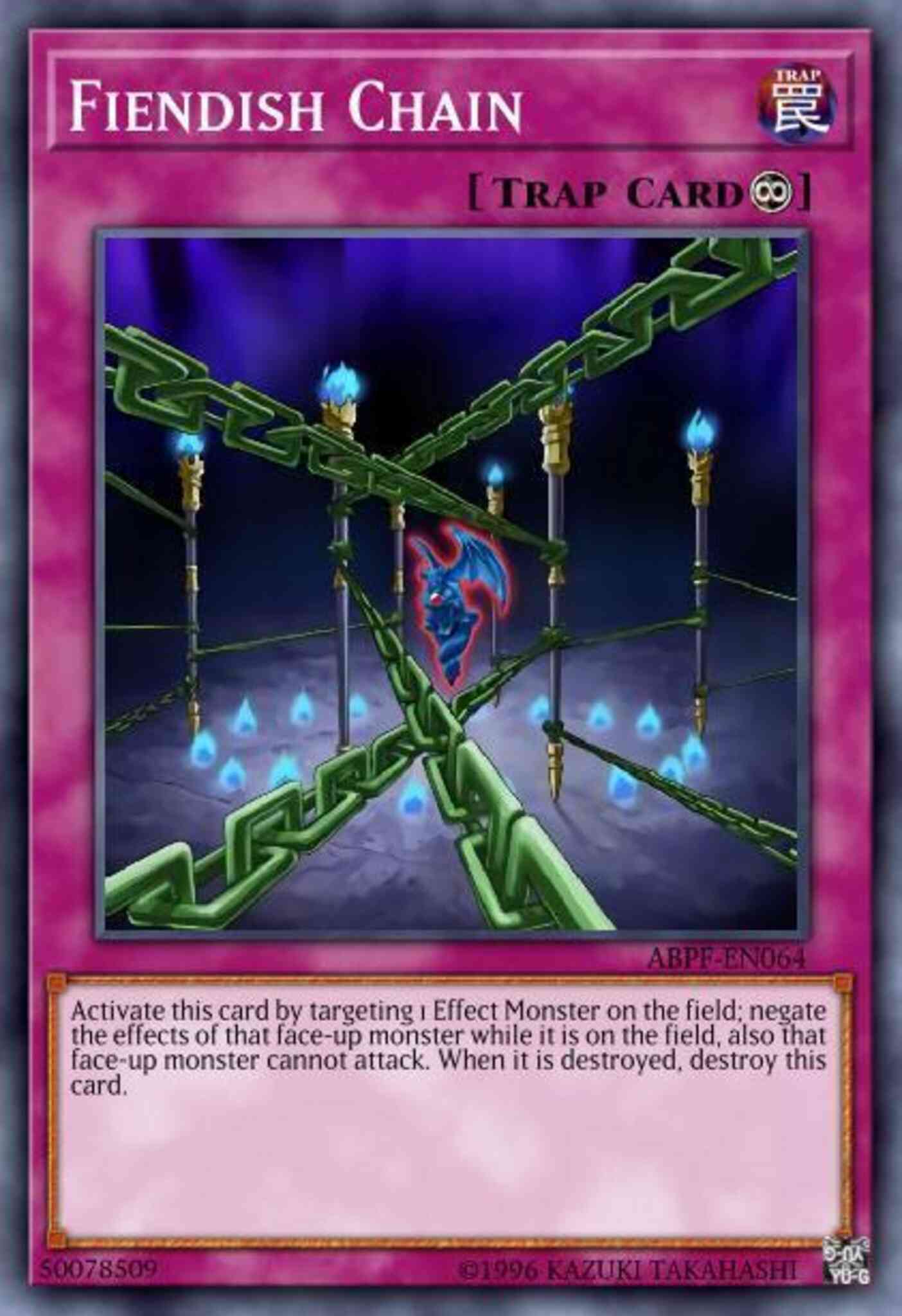 Fiendish Chain - ABPF-EN064 - Super Rare - 1st Edition