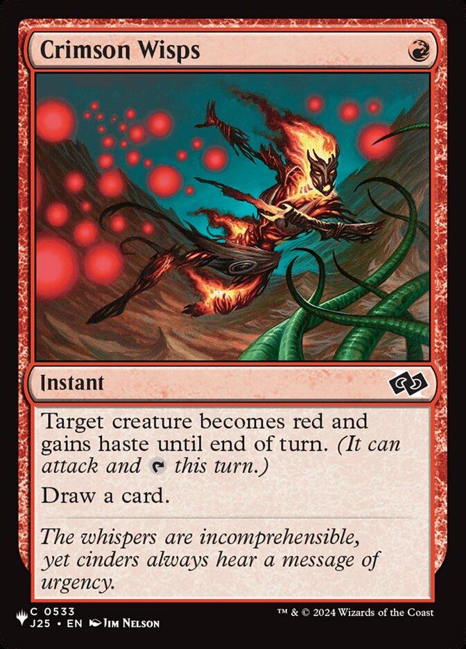 Crimson Wisps [J25-533] [The List] [Non-Foil]