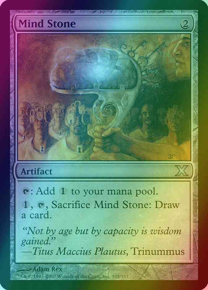 Mind Stone [335] [Tenth Edition] [Foil]
