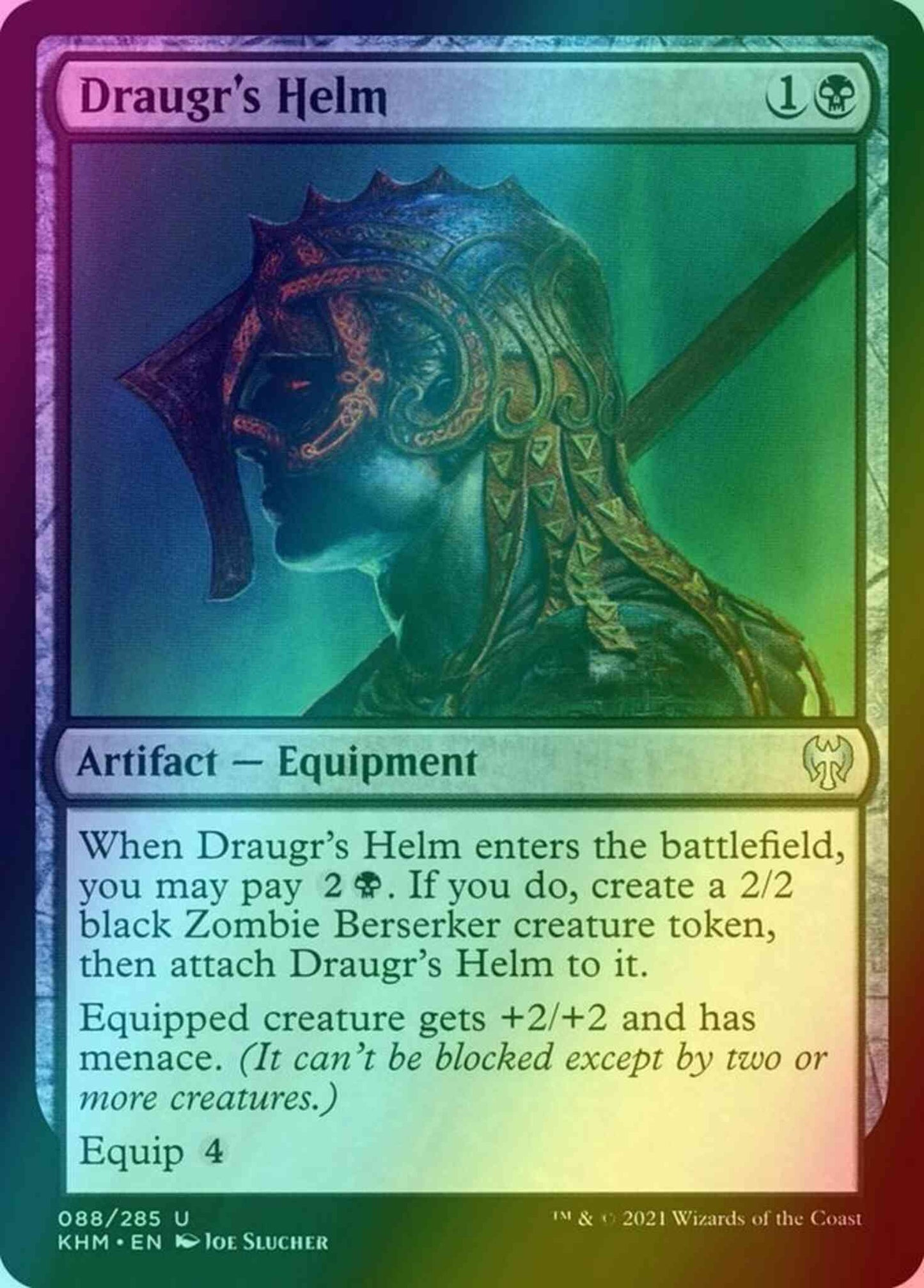 Draugr's Helm [88] [Kaldheim] [Foil]
