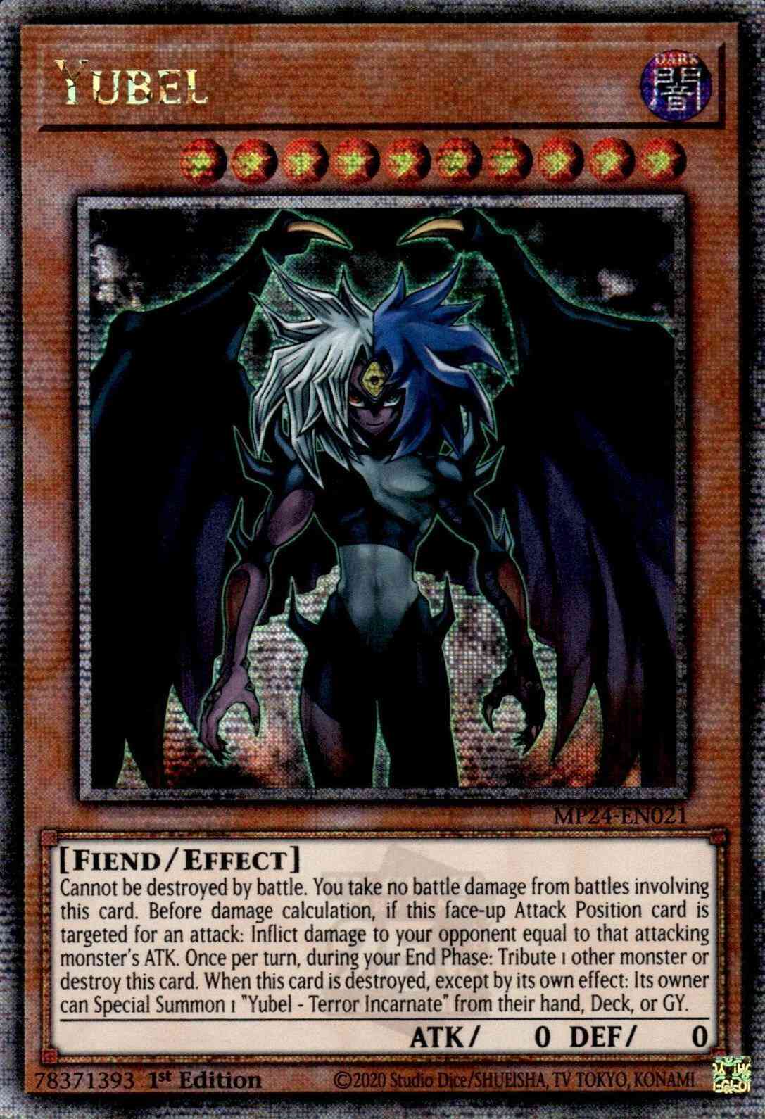 Yubel - MP24-EN021 - Quarter Century Secret Rare - 1st Edition