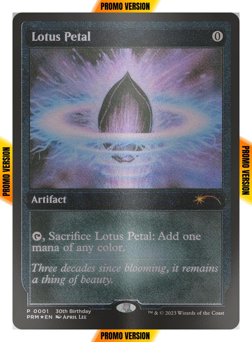 Lotus Petal [2] [30th Anniversary Misc Promos] [Etched Foil]