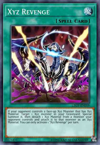 Xyz Revenge - LTGY-EN059 - Rare - 1st Edition