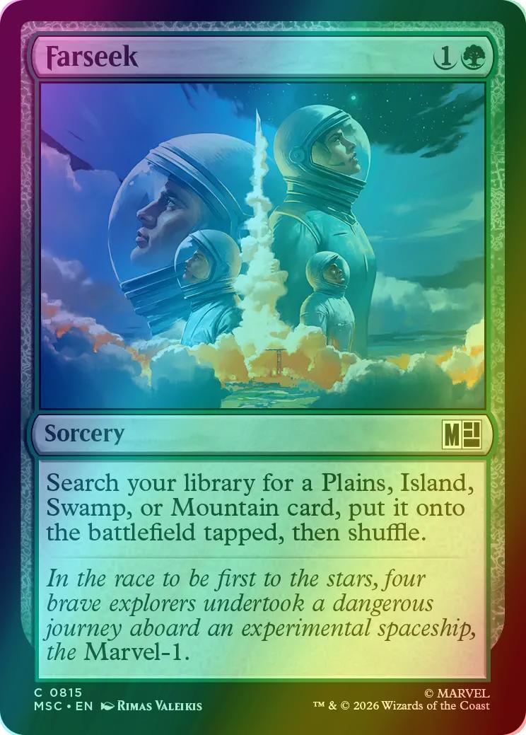 Farseek [815] [Jumpstart] [Marvel Super Heroes: Commander] [Foil]