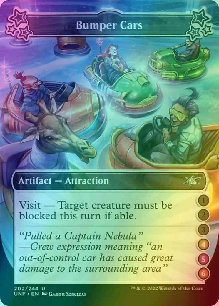 Bumper Cars (4/5/6) [202f] [Borderless] [Unfinity] [Foil]