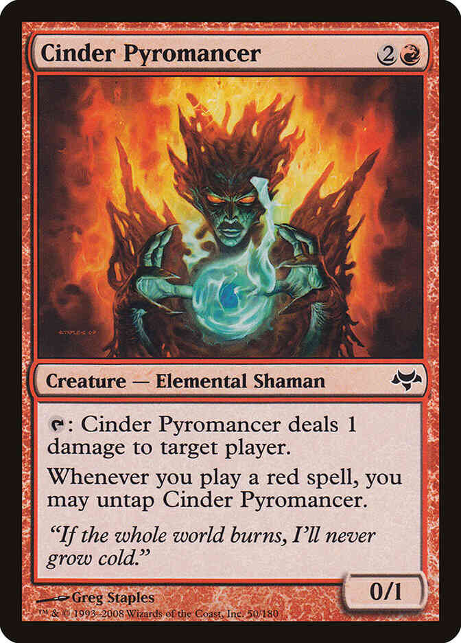 Cinder Pyromancer [50] [Eventide] [Non-Foil]