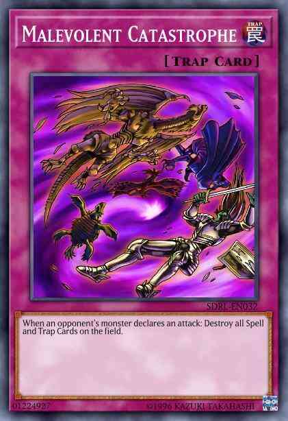 Malevolent Catastrophe - NKRT-EN033 - Platinum Rare - Limited