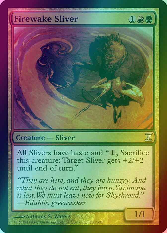 Firewake Sliver [238] [Time Spiral] [Foil]