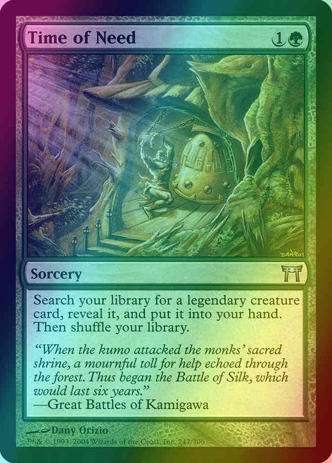 Time of Need [247] [Champions of Kamigawa] [Foil]