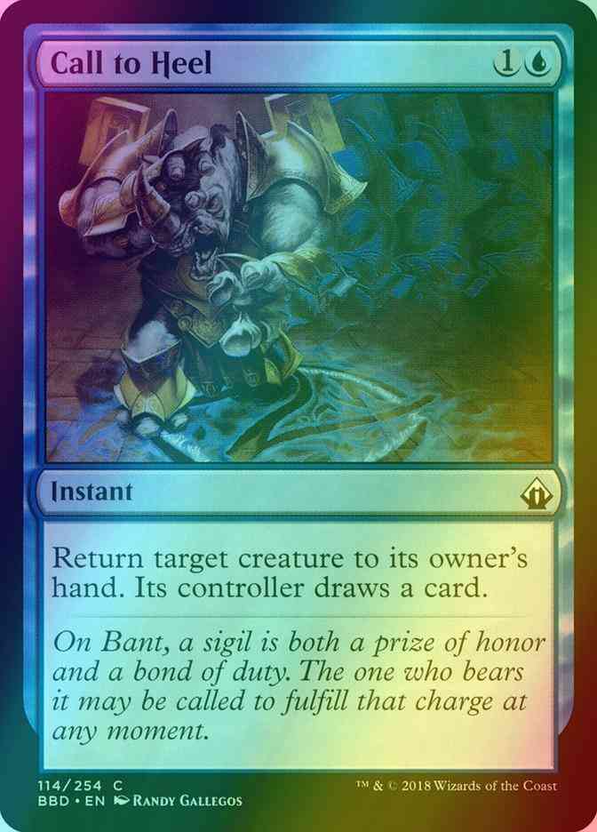 Call to Heel [114] [Battlebond] [Foil]