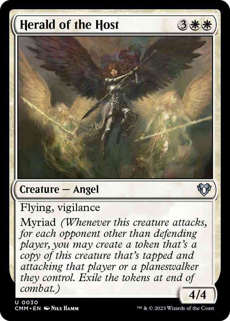 Herald of the Host [30] [Commander Masters] [Non-Foil]