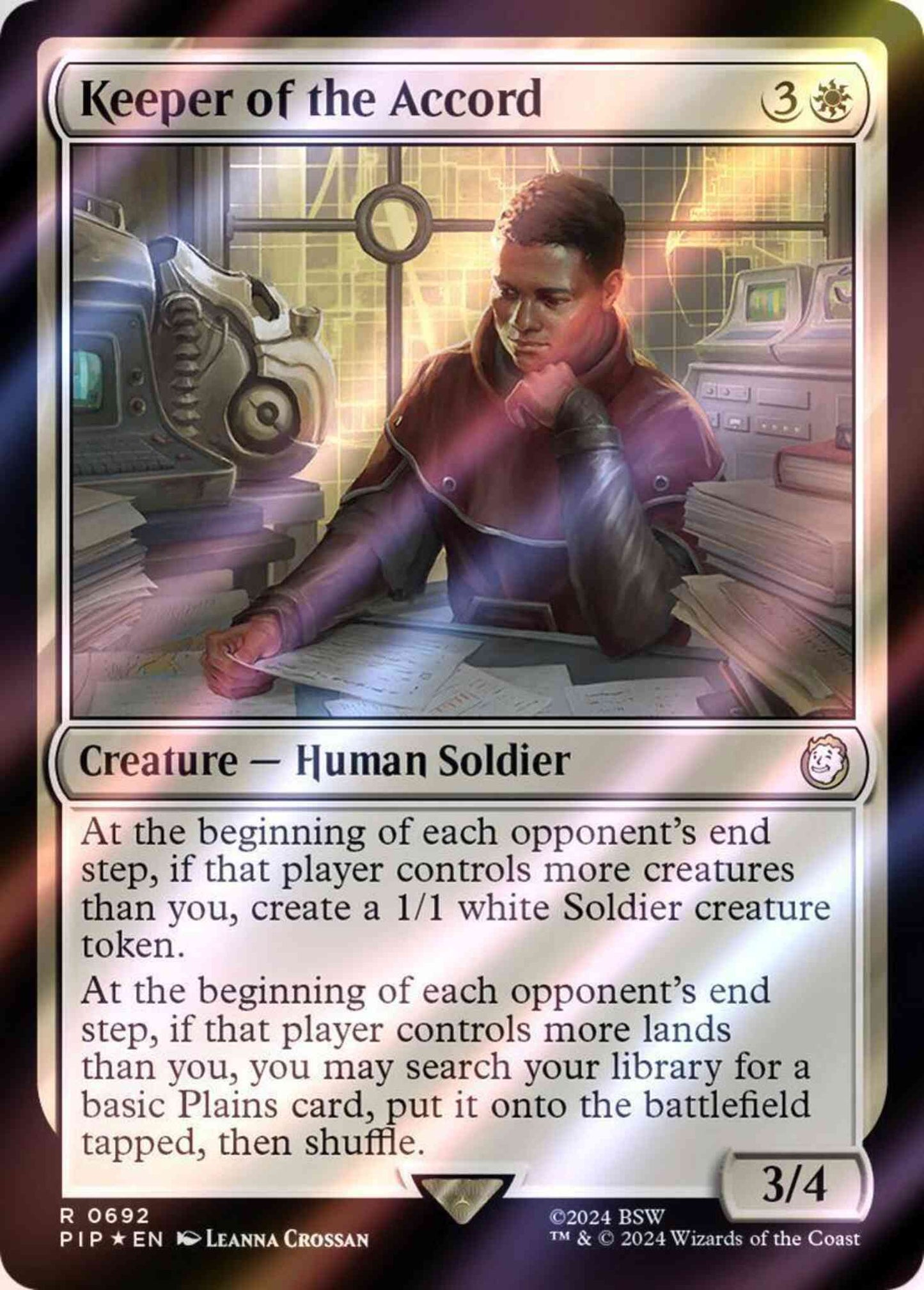 Keeper of the Accord [692] [Fallout] [Surge Foil]