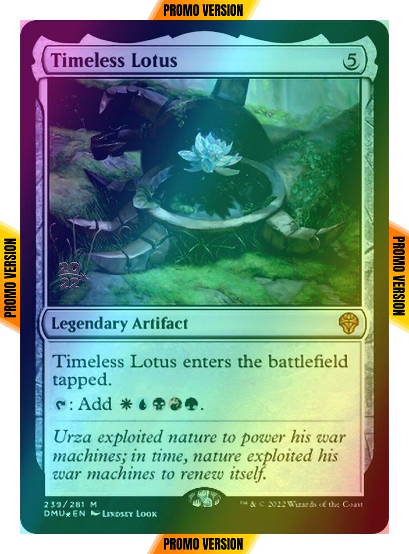 Timeless Lotus [239s] [Prerelease] [Dominaria United: Promos] [Foil]
