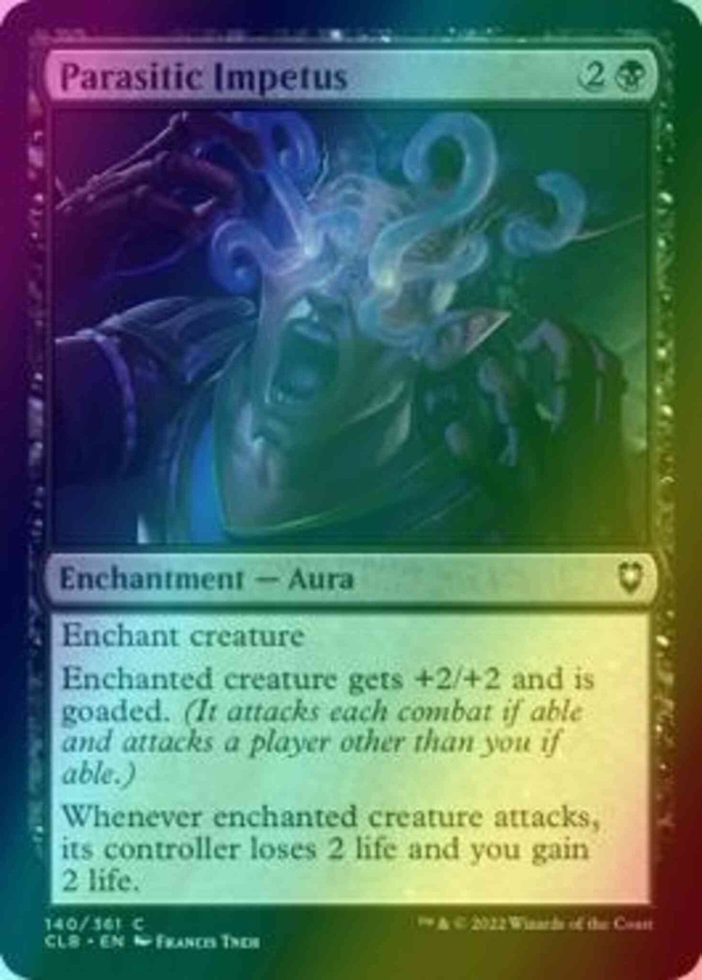 Parasitic Impetus [140] [Commander Legends: Battle for Baldur's Gate] [Foil]