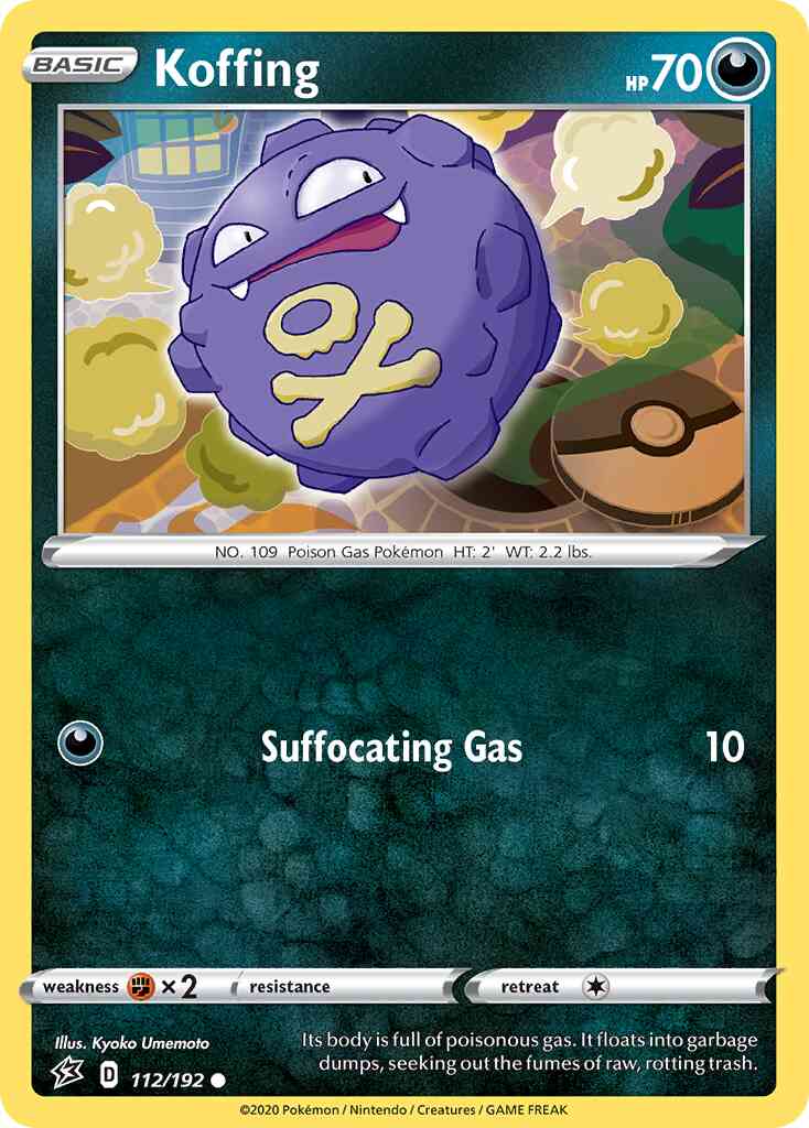 Koffing - 112/192 - Common [swsh2-112] [Non-Holo]