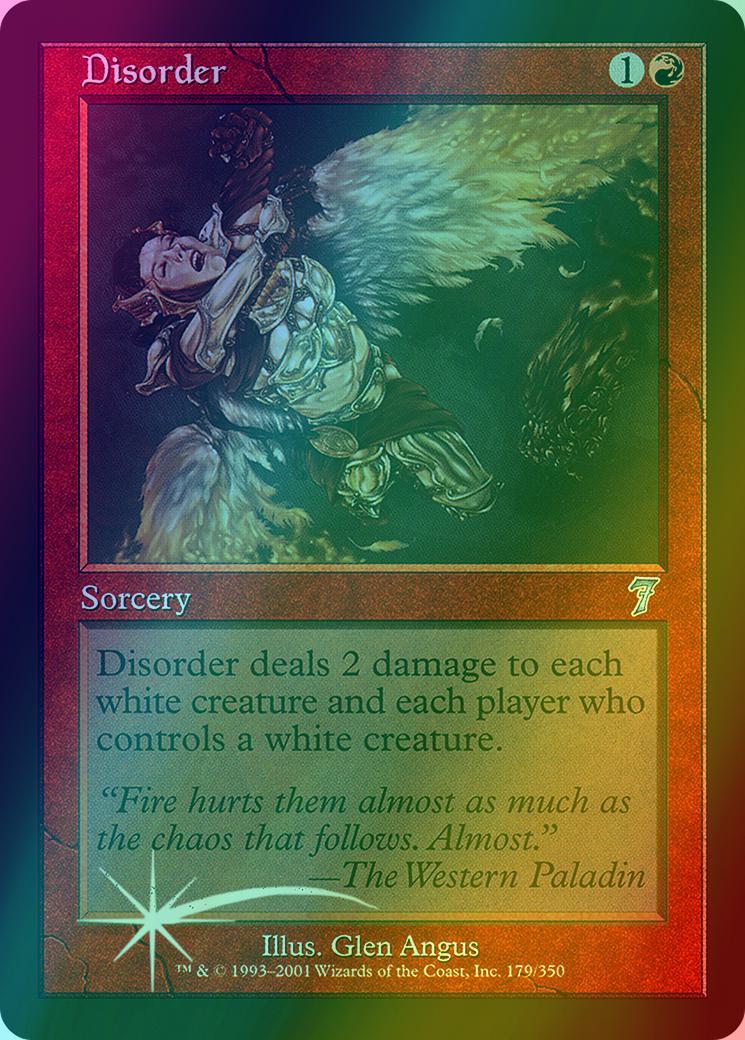 Disorder [179x] [Seventh Edition] [Foil]