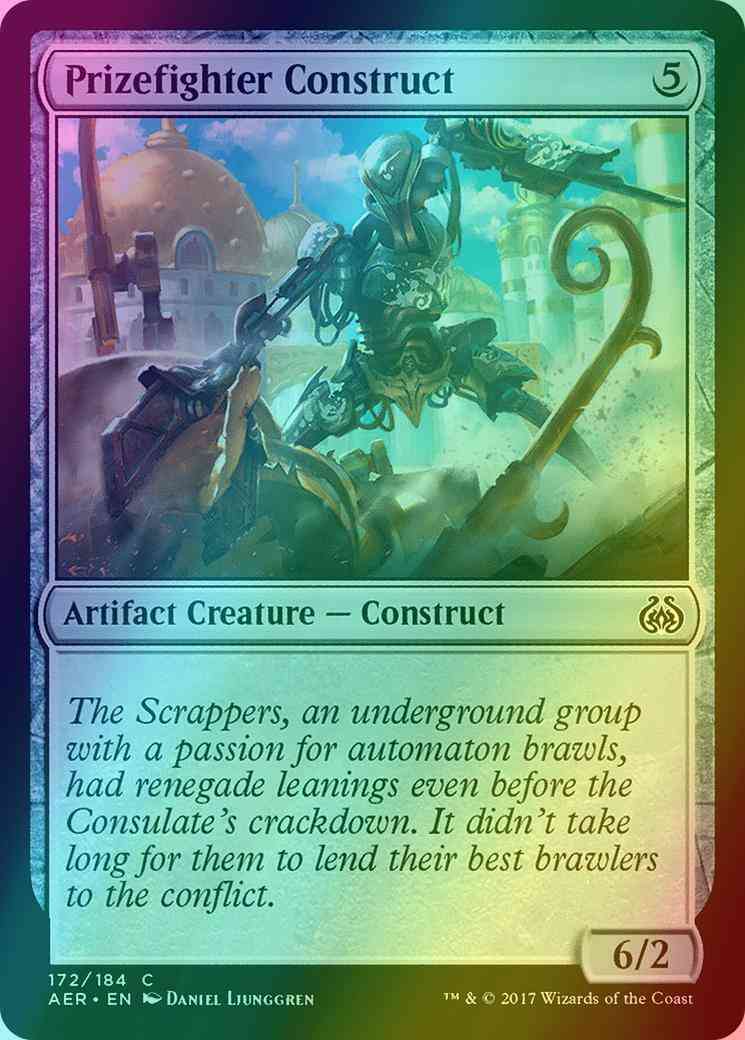Prizefighter Construct [172] [Aether Revolt] [Foil]