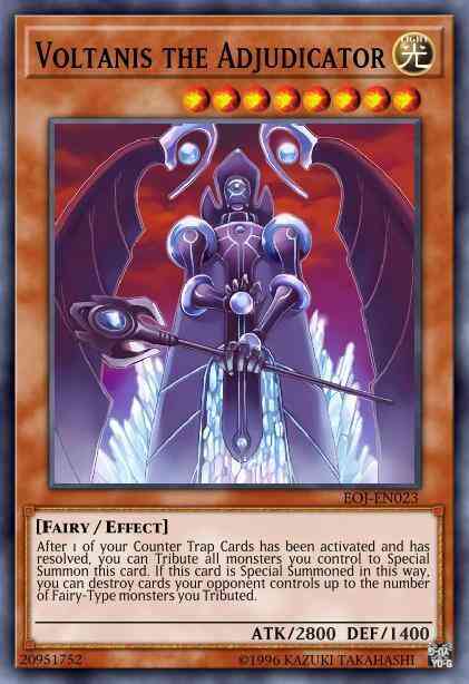 Voltanis the Adjudicator - EOJ-EN023 - Ultimate Rare - Unlimited