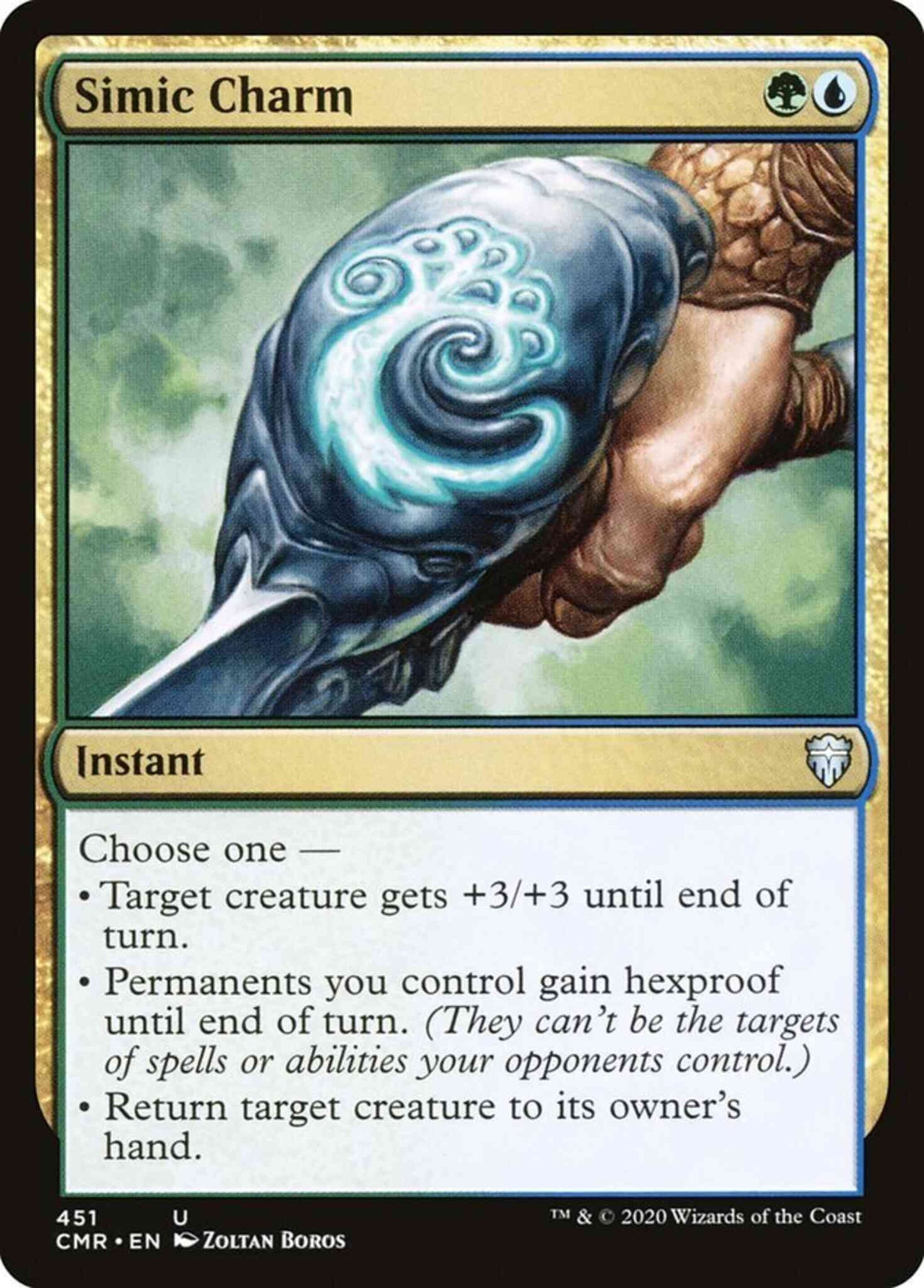 Simic Charm [451] [Commander Legends] [Non-Foil]