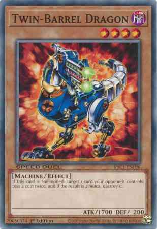 Twin-Barrel Dragon - SBC1-ENF06 - Common - 1st Edition