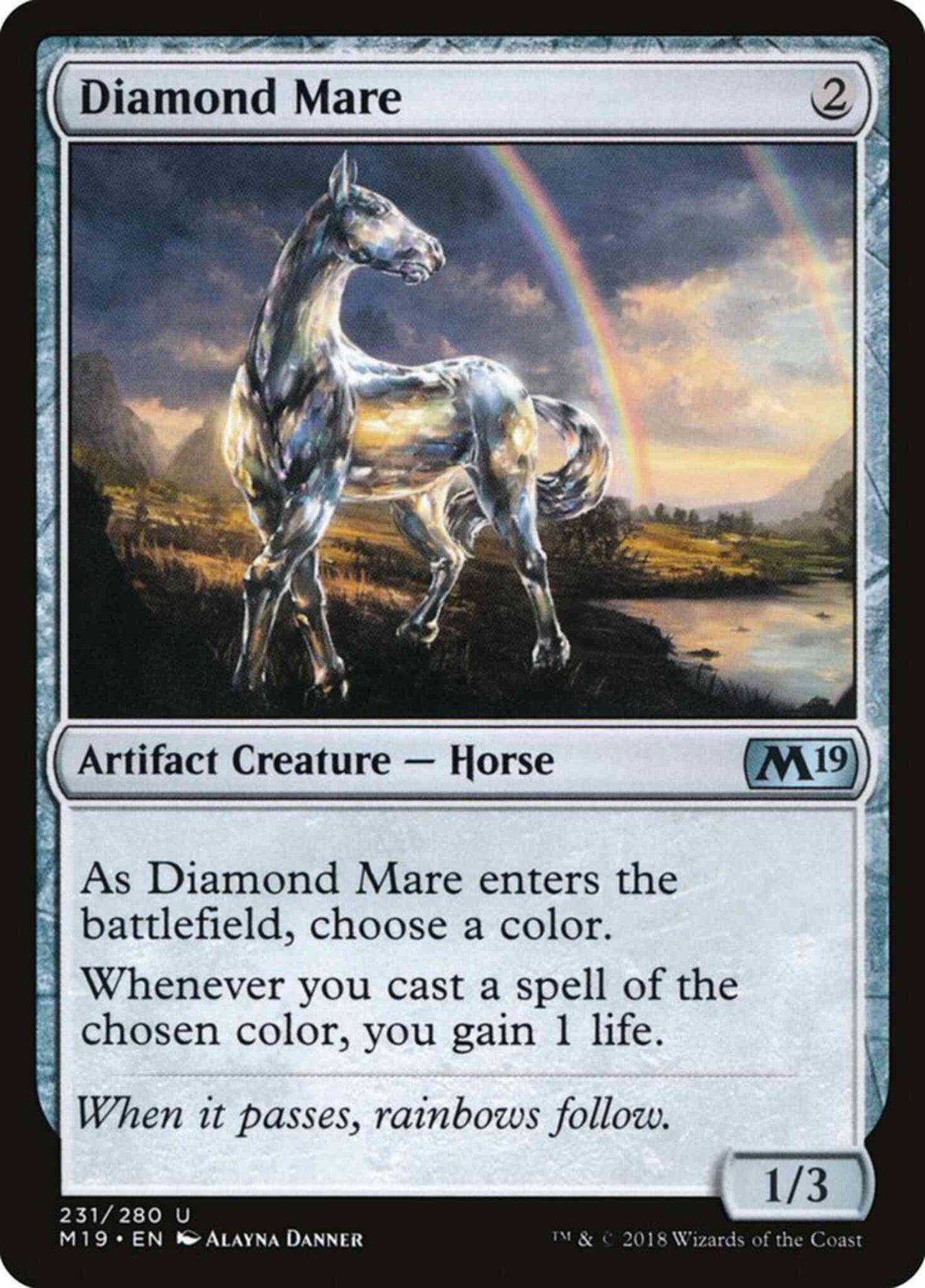 Diamond Mare [231] [Core Set 2019] [Non-Foil]