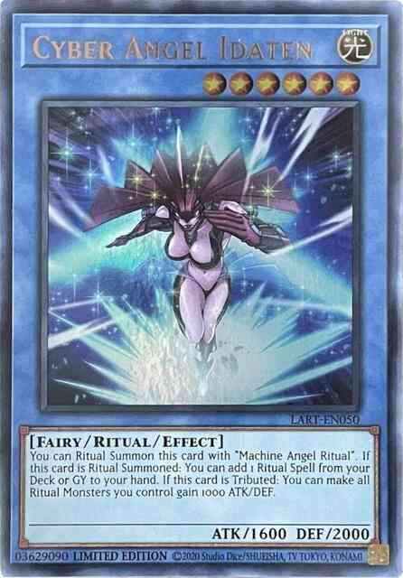 Cyber Angel Idaten - LART-EN050 - Ultra Rare - Limited
