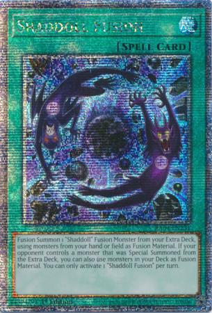 Shaddoll Fusion - RA04-EN231 - Quarter Century Secret Rare - 1st Edition