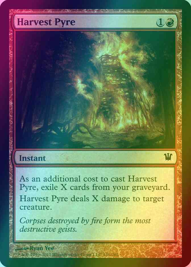 Harvest Pyre [146] [Innistrad] [Foil]
