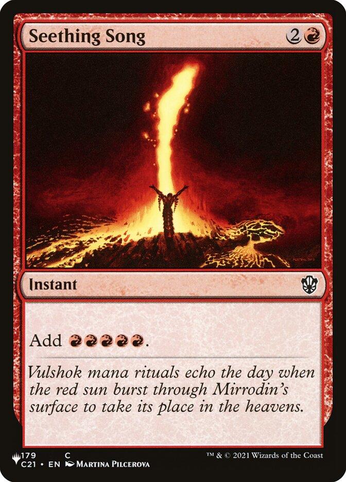 Seething Song [C21-179] [The List] [Non-Foil]