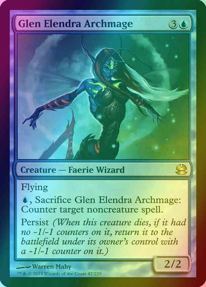 Glen Elendra Archmage [47] [Modern Masters] [Foil]