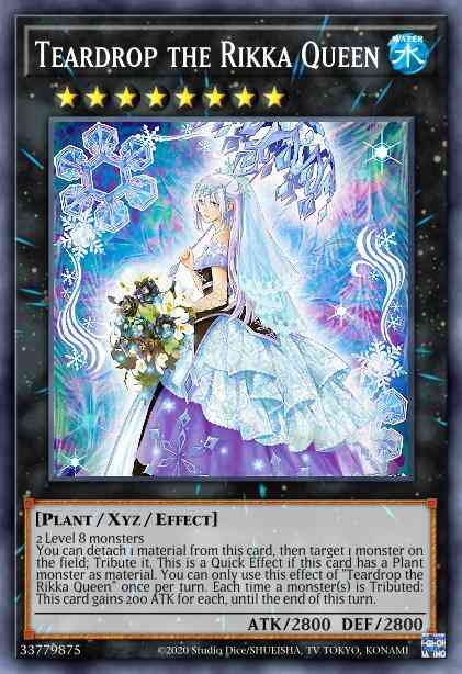 Teardrop the Rikka Queen - SESL-EN022 - Secret Rare - 1st Edition