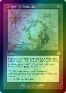 Inspiring Statuary [85] [Retro Frame] [Schematic] [The Brothers' War Retro Artifacts] [Foil]
