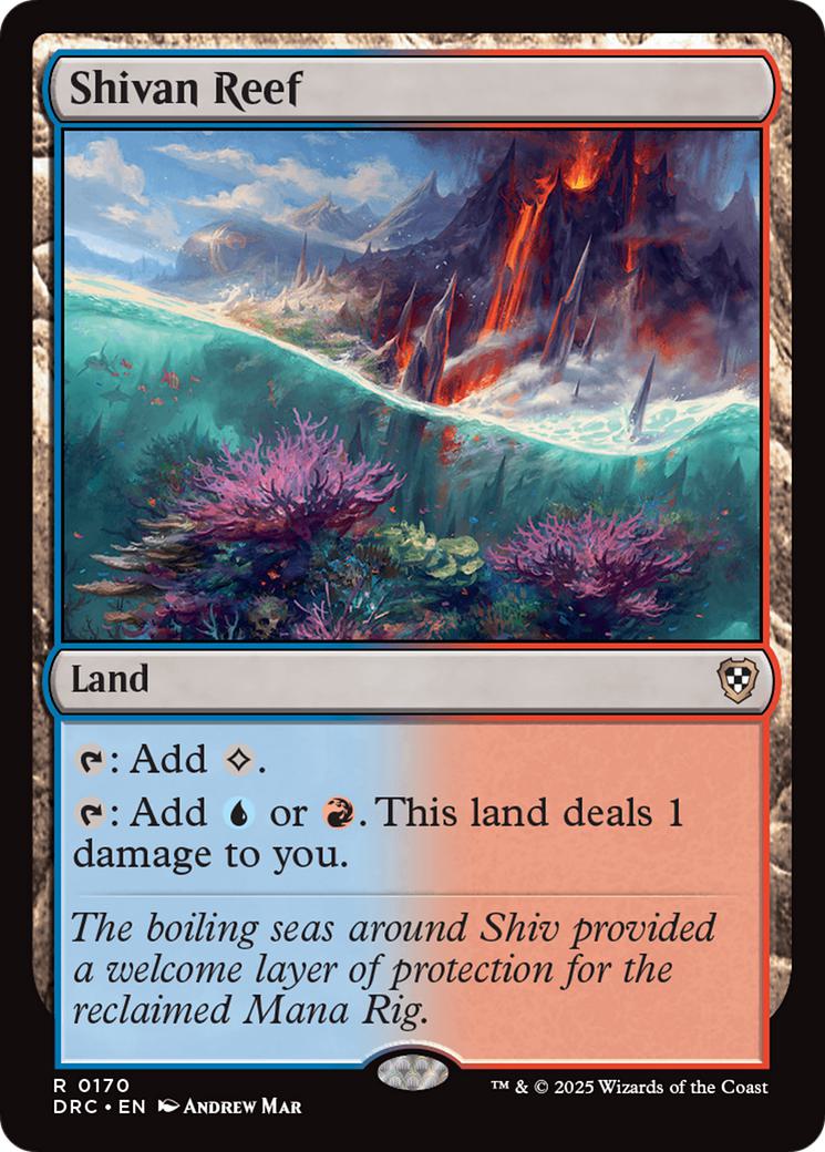 Shivan Reef [170] [Aetherdrift: Commander] [Non-Foil]