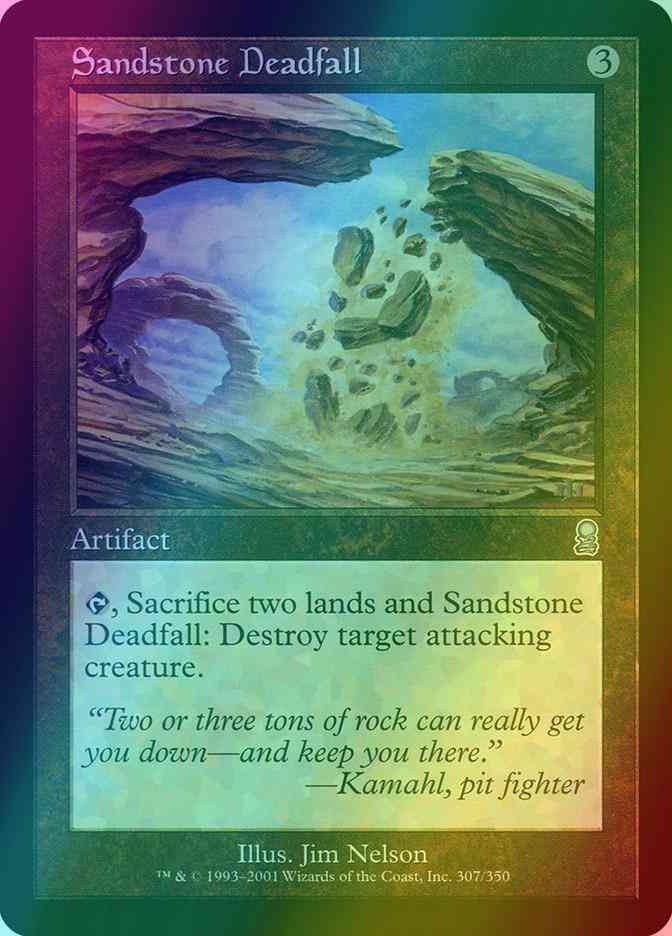 Sandstone Deadfall [307] [Odyssey] [Foil]