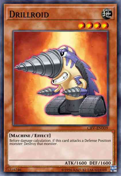 Drillroid - BP02-EN038 - Mosaic Rare - 1st Edition