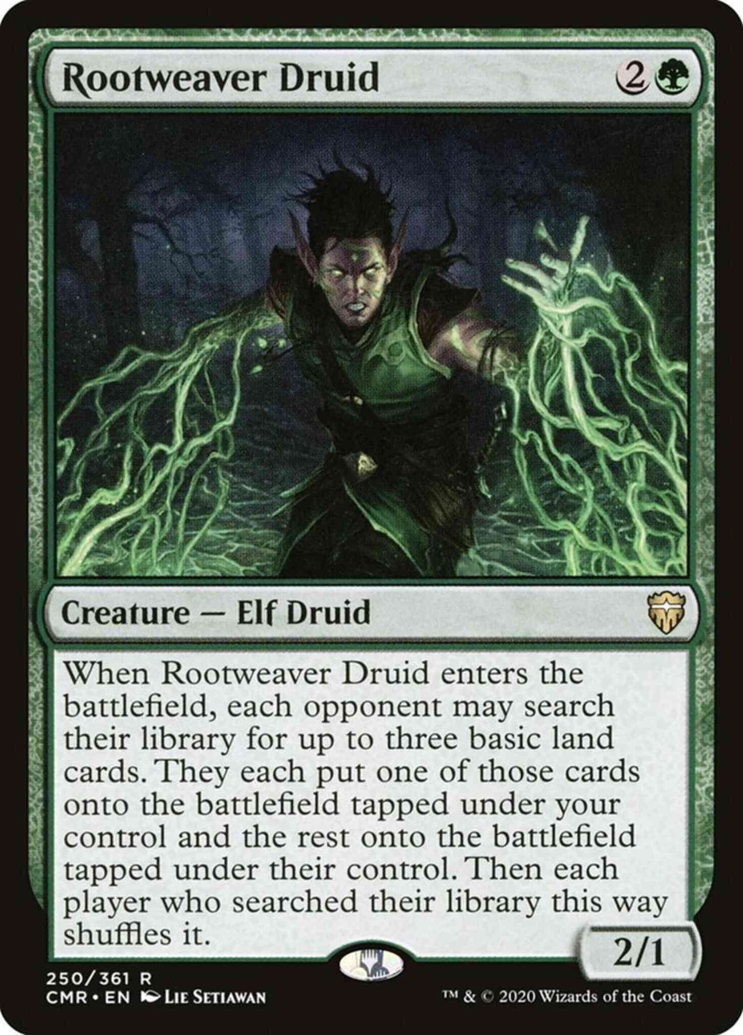 Rootweaver Druid [250] [Commander Legends] [Non-Foil]
