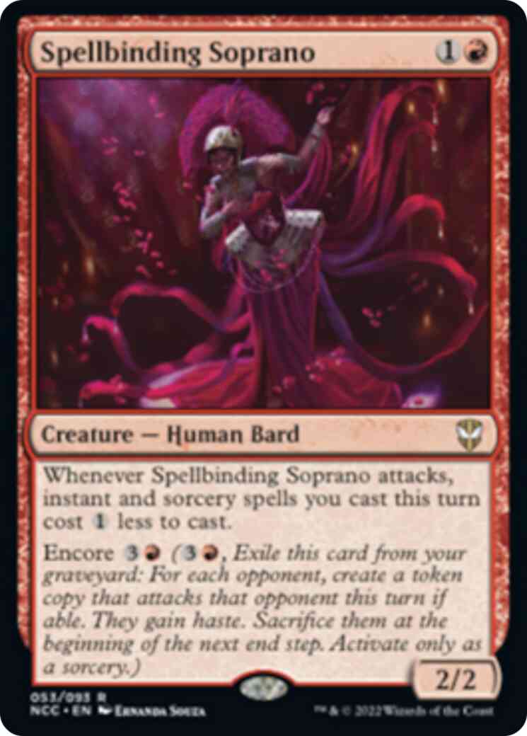 Spellbinding Soprano [53] [Streets of New Capenna: Commander] [Non-Foil]