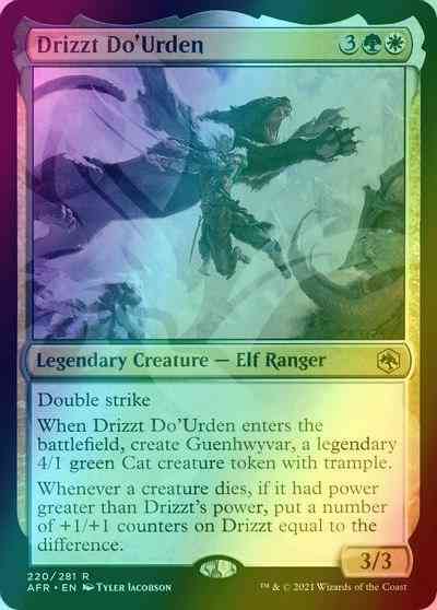 Drizzt Do'Urden [220x] [Ampersand] [Adventures in the Forgotten Realms Promos] [Foil]