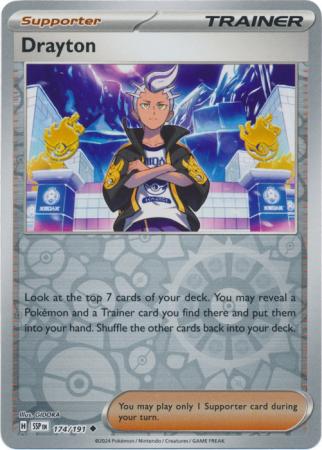 Drayton - 174/191 - Uncommon [sv08-174] [Reverse Holo]