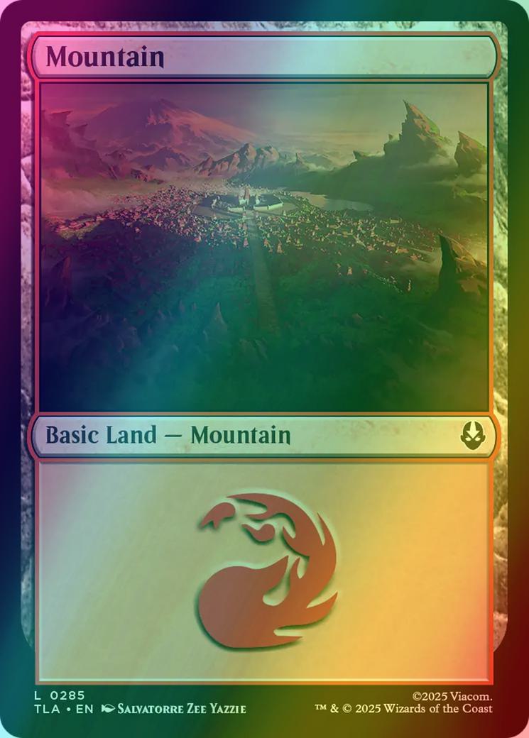Mountain [285] [Avatar: The Last Airbender] [Foil]