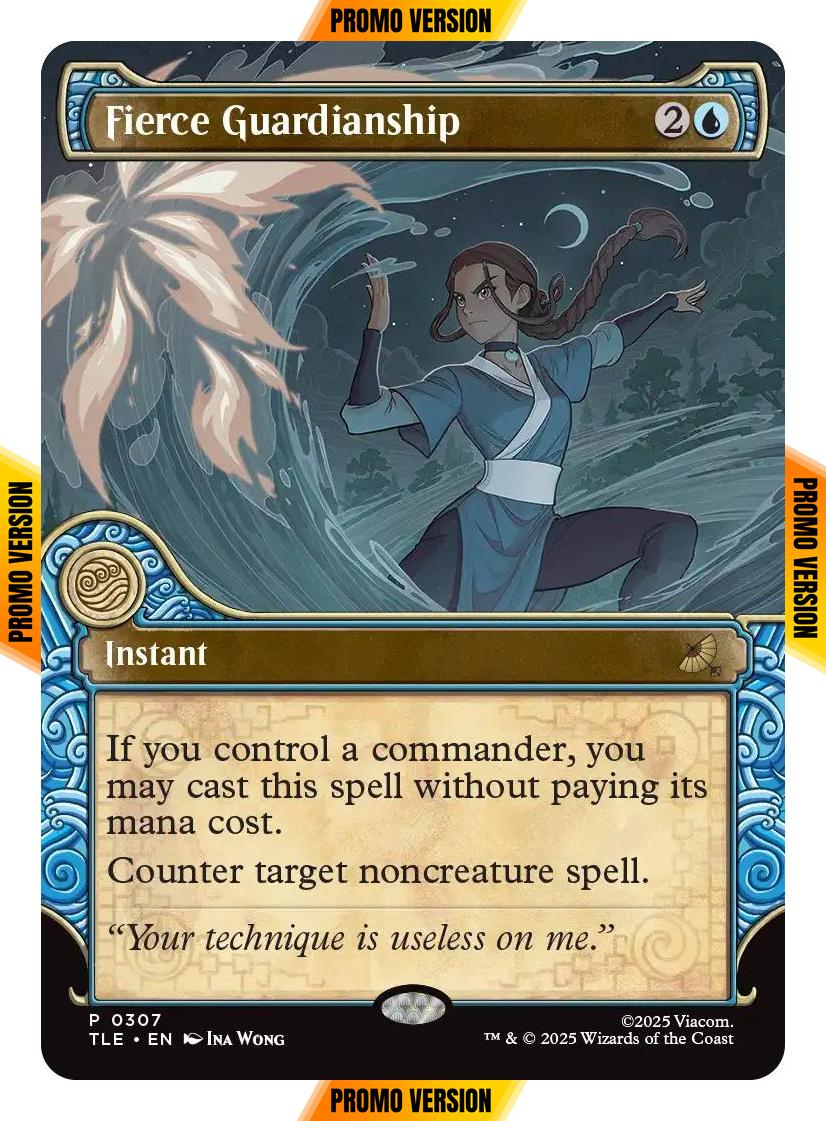Fierce Guardianship [307] [Elemental Frame] [Avatar: The Last Airbender Eternal] [Non-Foil]