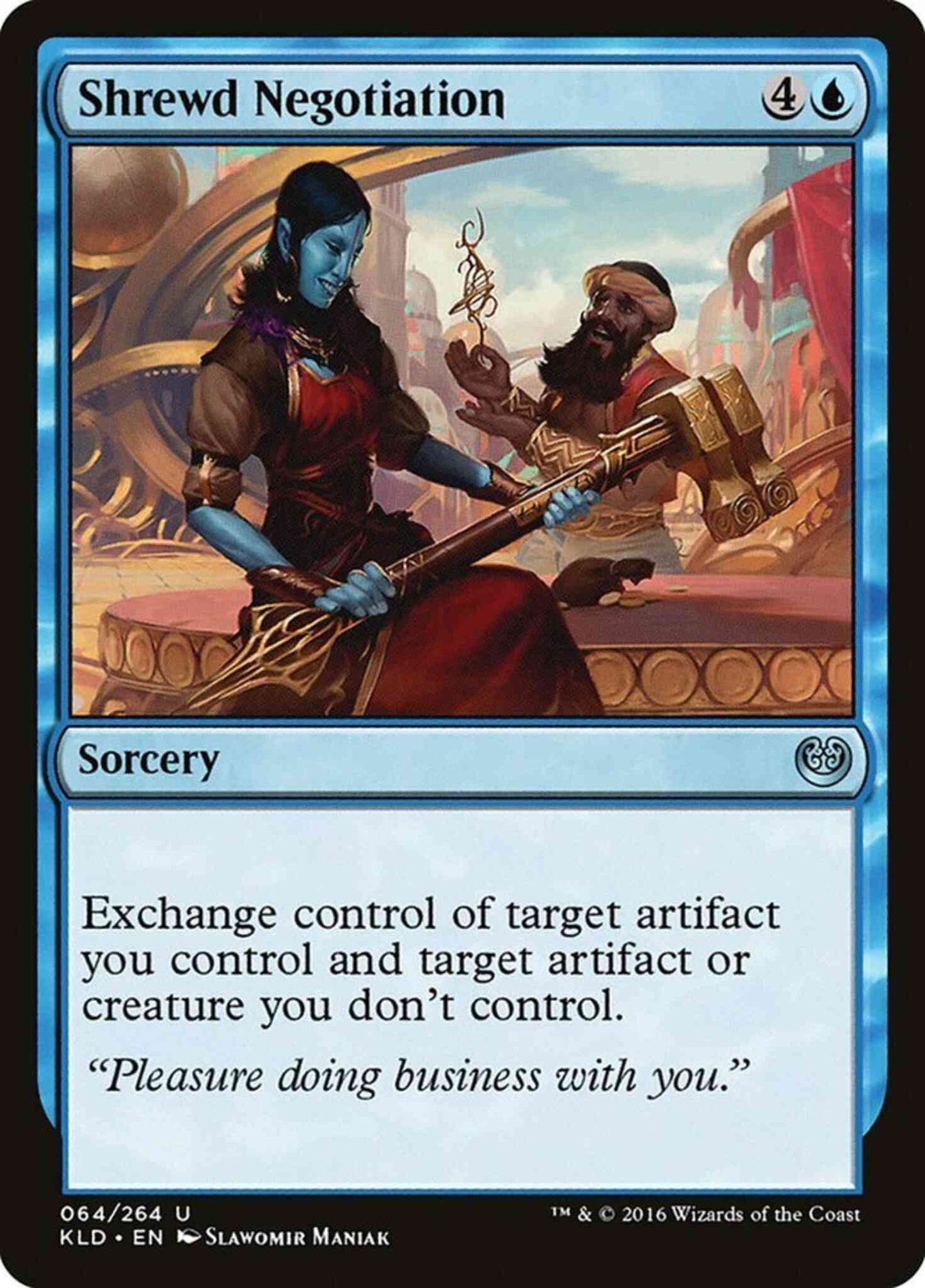 Shrewd Negotiation [64] [Kaladesh] [Non-Foil]