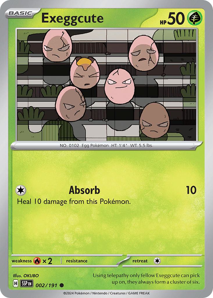 Exeggcute - 002/191 - Common [sv08-002] [Non-Holo]