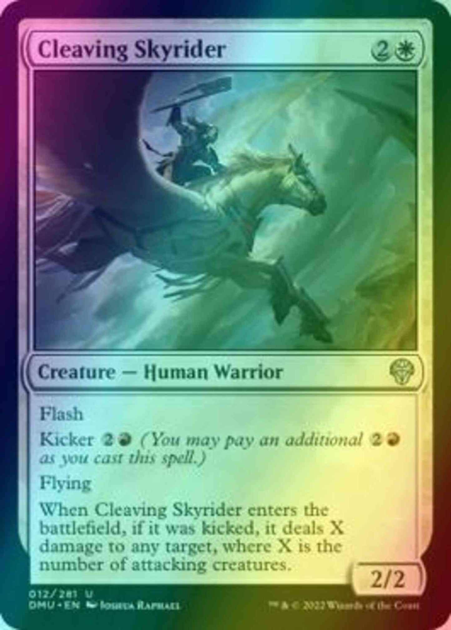 Cleaving Skyrider [12] [Dominaria United] [Foil]