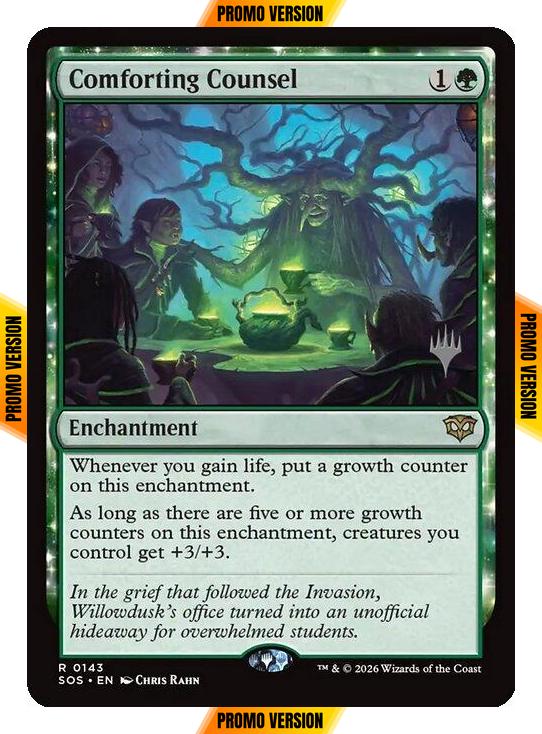 Comforting Counsel [143p] [Promo Pack] [Secrets of Strixhaven Promos] [Non-Foil]