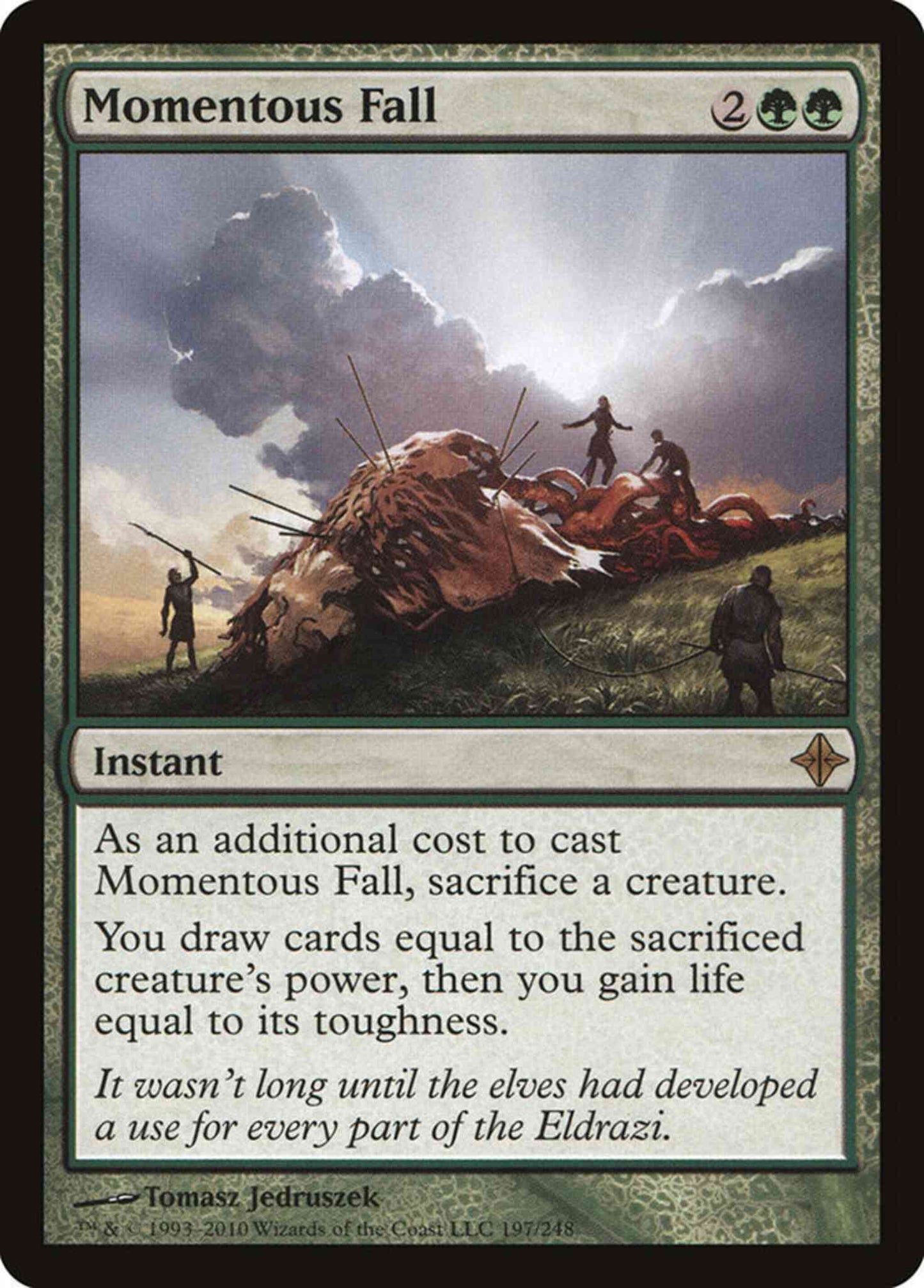 Momentous Fall [197] [Rise Of The Eldrazi] [Non-Foil]