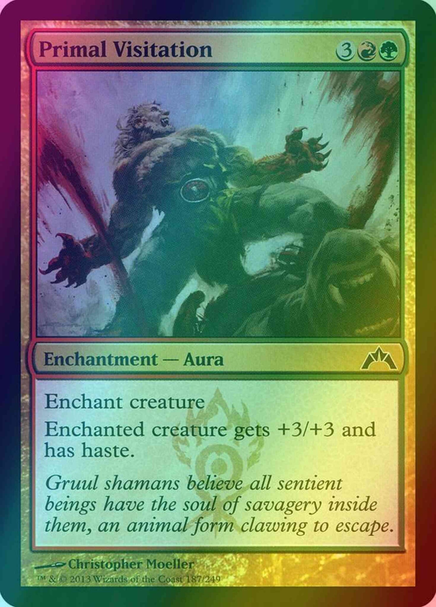 Primal Visitation [187] [Gatecrash] [Foil]